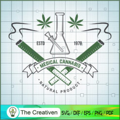 Medical Cannabis Bottle SVG , Cannabis SVG, Pot Leaf SVG, Weed SVG