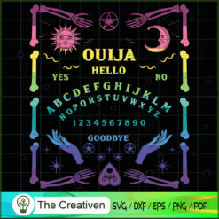 Witchcraft Ouija Board Goth Witch Wicca SVG, Halloween SVG, Trick or Treat SVG, Halloween Mom SVG