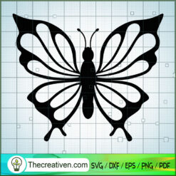 Butterfly Outline Vol 4 SVG Free, Butterfly SVG Free, Free SVG For Cricut Silhouette