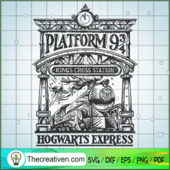 Hogwarts Express SVG, Hogwarts SVG, Harry Potter SVG