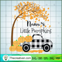 Nanas Little Pumpkins SVG, Horror SVG, Halloween SVG, Halloween Scary SVG