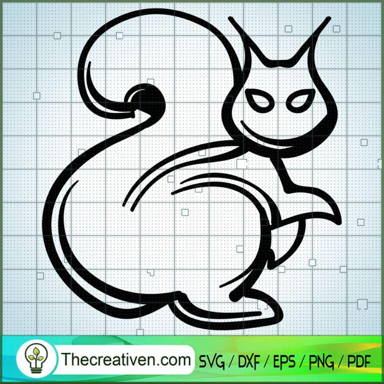 Squirrel Vol 4 SVG Free, Squirrel SVG Free, Free SVG For Cricut