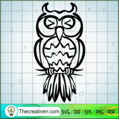 Owl Vol 1 SVG Free, Owl SVG Free, Free SVG For Cricut Silhouette