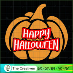 Happy Halloween Pumpkin SVG, Halloween SVG, Horror SVG, Halloween Scary SVG