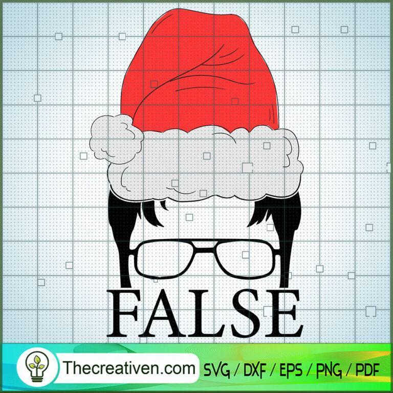 False Christmas SVG, Christmas SVG, The Office TV Show SVG - Premium