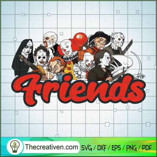Free Free 141 Friends Scary Svg SVG PNG EPS DXF File