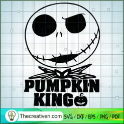 Pumpkin King SVG, Scary SVG, Halloween SVG