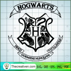 Hogwarts School Logo SVG, Hogwarts SVG, Harry Potter SVG