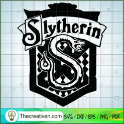 Slytherin Logo SVG, Hogwarts SVG, Harry Potter SVG