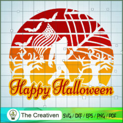Happy Halloween Bigfoot SVG, Halloween SVG, Horror SVG, Halloween Scary SVG