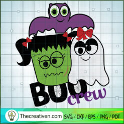 Boo Crew Halloweentown SVG, Scary SVG, Halloween SVG