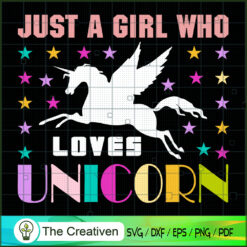 Just A Boy Who Lovers Unicorn Vol 43 SVG, Unicorn Cute SVG, Unicorn SVG, Unicorn Quotes SVG