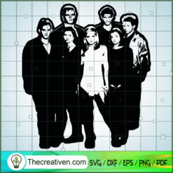 All The Buffy Family SVG, Buffy The Vampire Slayer SVG, Horror Film SVG