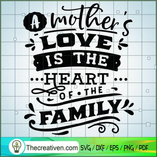 A mother s love is the heart copy