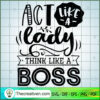 Act like a lady think like a boss copy