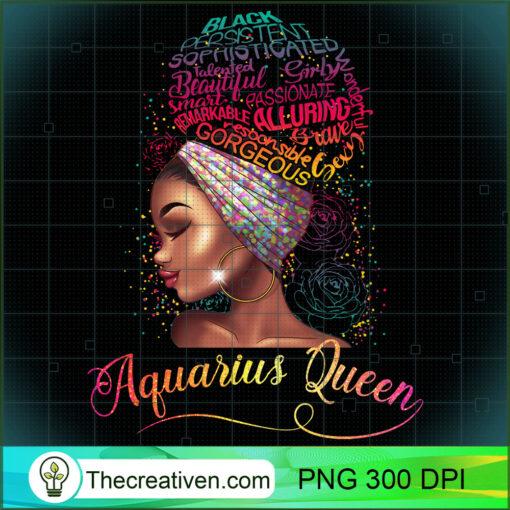 Aquarius Queen Afro Women January February Melanin Birthday Pullover Hoodie copy