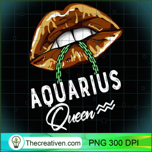Aquarius Queen Lips Sexy Black Afro Queen January Womens Long Sleeve T Shirt copy