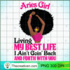 Aries Girl Black Girl Afro Woman Zodiac Signs Horoscopes T Shirt copy