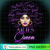 Aries Girl Womens Purple Afro Queen Black Zodiac Birthday Pullover Hoodie copy