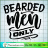 Bearded men only copy