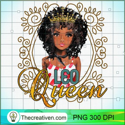 Black Queen Birthday Gift Horoscope Zodiac LEO T Shirt copy