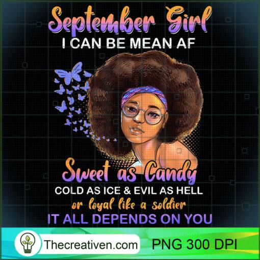 Black Women Queen Virgo Libra Birthday September Girl Gift T Shirt copy
