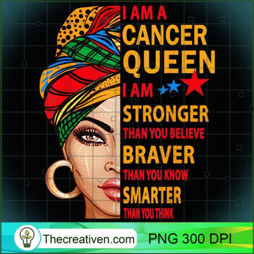 Cancer queen I am stronger birthday gift for Cancer zodiac T Shirt copy