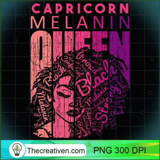 Capricorn Melanin Queen Strong Black Woman Zodiac Horoscope Long Sleeve T Shirt copy