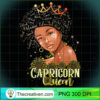 Capricorn Queen Strong Smart Afro Melanin Gift Black Women T Shirt copy