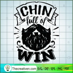 Chin Full Of Win SVG Free, Bread SVG Free, Free SVG For Cricut Silhouette