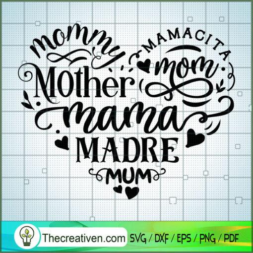 Heart mama words copy