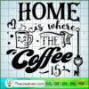Home is where the coffee is copy