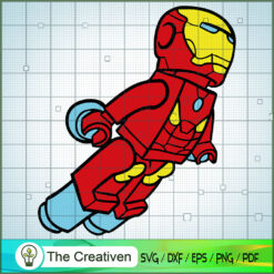 Iron Man Lego Fly SVG, Hulk SVG, The Avengers SVG, Marvel SVG