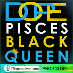 Pisces Black Queen Zodiac Black Women PNG, Afro Women PNG, Pisces Queen PNG, Black Women PNG, Free PNG