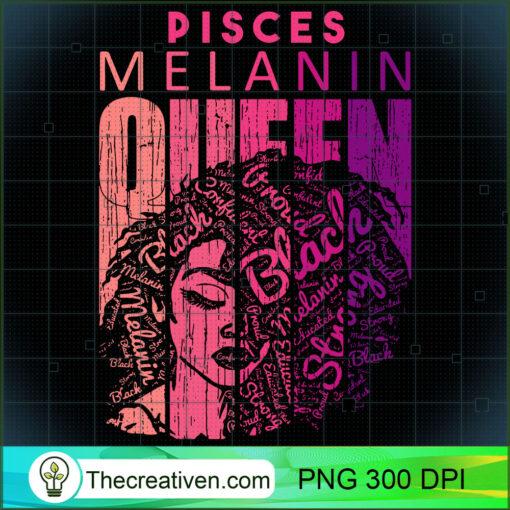 Pisces Melanin Queen Strong Black Woman Zodiac Horoscope Sweatshirt copy