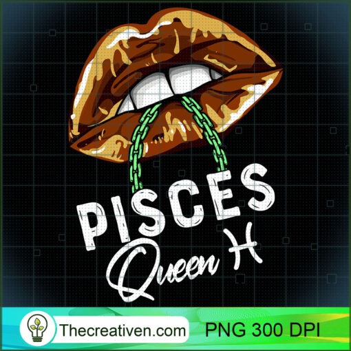 Pisces Queen Lips Sexy Black Afro Queen February March Long Sleeve T Shirt copy
