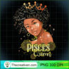Pisces Queen Strong Smart Afro Melanin Gift Black Women T Shirt copy