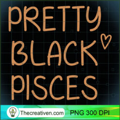 Pretty Black Pisces Birthday African American PNG, Afro Women PNG, Pisces Queen PNG, Black Women PNG, Free PNG