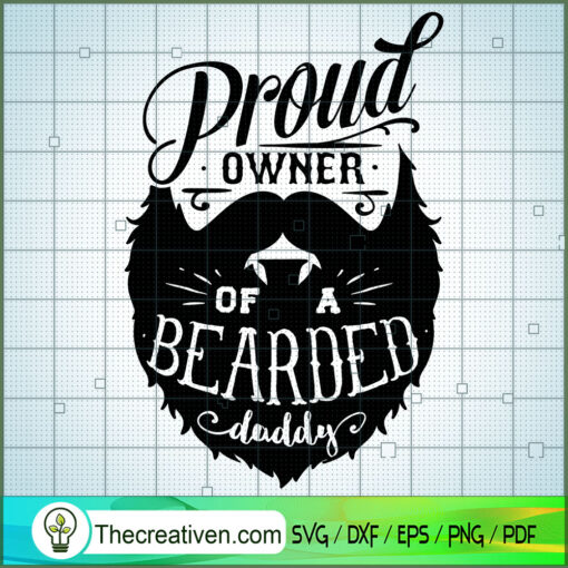 Proud owner bearded daddy copy