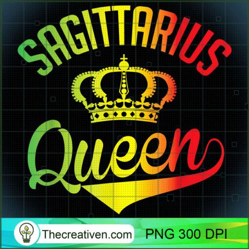 Sagittarius Queen Africa Colors December Born Christmas Gift T Shirt copy