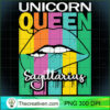 Sagittarius Unicorn Queen Zodiac Sign Retro Vintage Birthday T Shirt copy