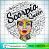 Scorpio Gift For Black Women Born In October November Queen T Shirt copy