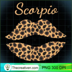 Scorpio Leopard Lips Queen Zodiac PNG, Afro Women PNG, Scorpio Queen PNG, Black Women PNG