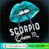 Scorpio Queen Lips Chain Zodiac Astrology Horoscope Womens Sweatshirt copy