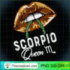Scorpio Queen Lips Sexy Black Afro Queen October November Sweatshirt copy