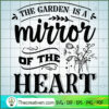 The garden is a mirror copy