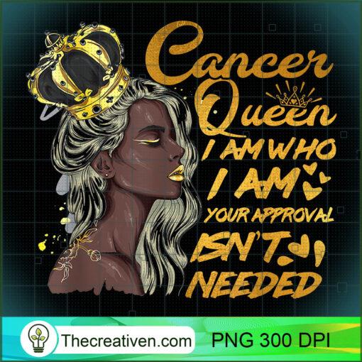 Womens Cancer Queen Birthday Zodiac Gift Black Women Gift Gi T Shirt copy