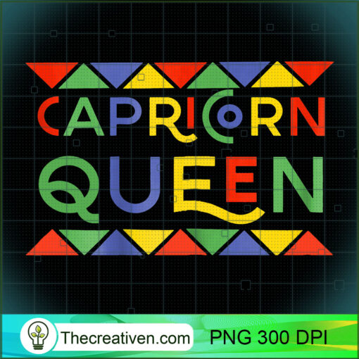 Womens Capricorn Queen Birthday Black African Pride Zodiak Shirt copy