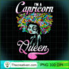 Womens Capricorn Queen Birthday Born in December 22 to January 19 T Shirt copy