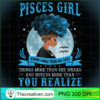 Womens Pisces Girls Black Queen February March Birthday Gifts T Shirt copy